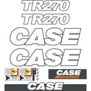Case TR270 Decals Kit Later - Skid Steer Tracked