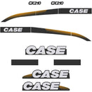 Case CX210 Decal Sticker Set