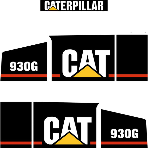 CAT 930G Decals Stickers