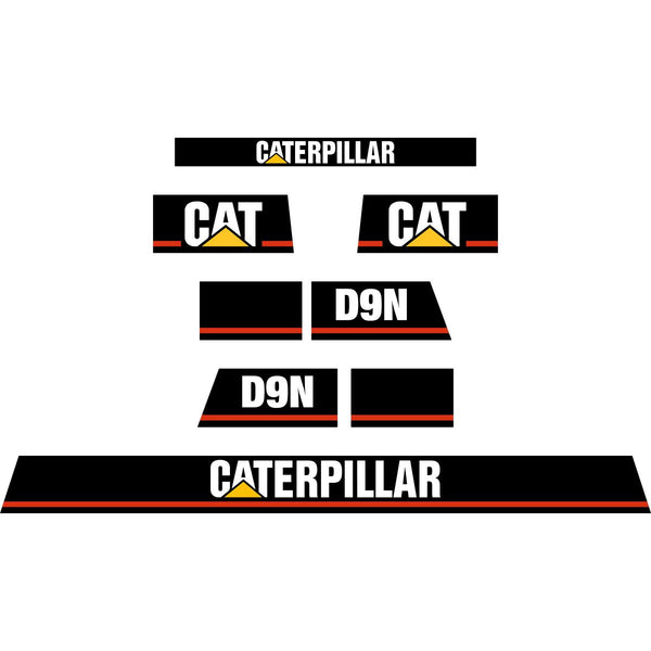 CAT D9N Decals