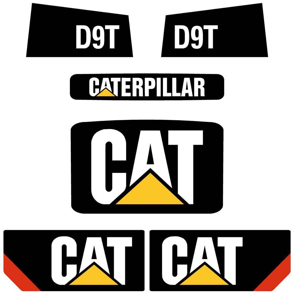 D9T Decals Stickers Kit