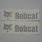 Bobcat 321 Decal Sticker Set