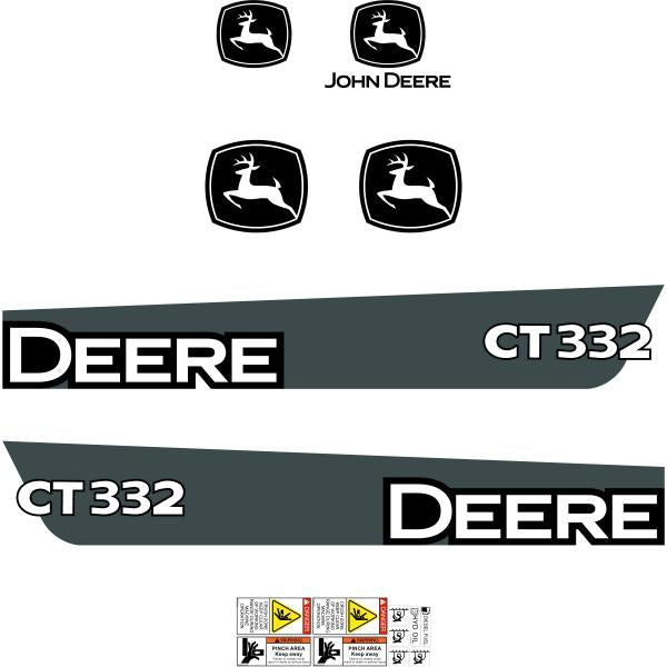 Deere CT332 Decal Kit