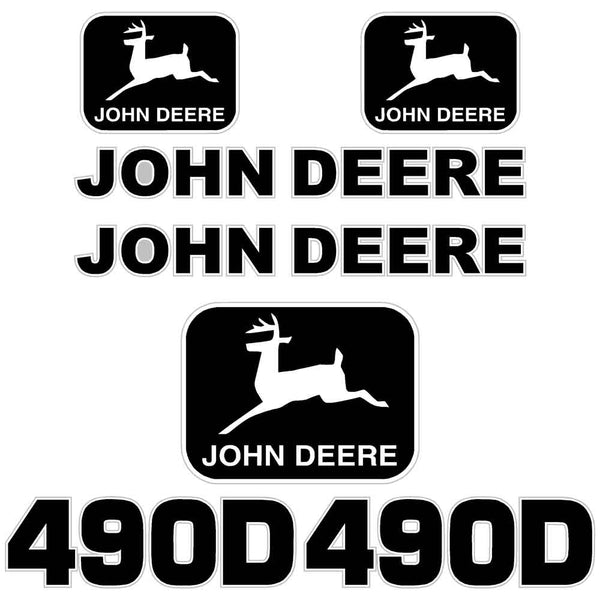 Deere 490D Decals