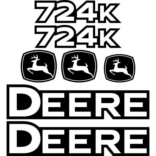 Deere 724K Decal Kit