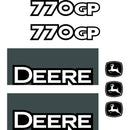 Deere 770GP Decals