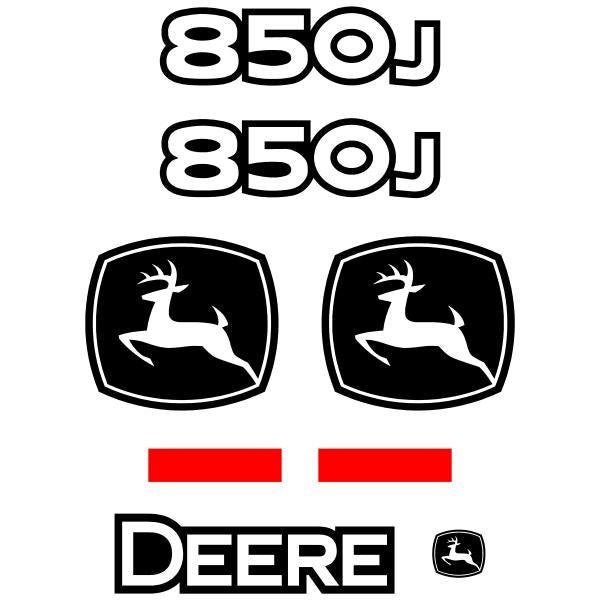 John Deere 850J Decals