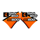 Ditch Witch SK600 Decals