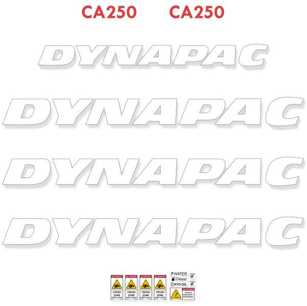 Dynapac CA250 Decals