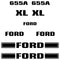 Ford 655A XL Decals