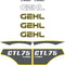 Gehl CTL75 Decals