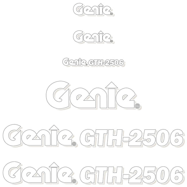 Genie GTH 2056 Decals