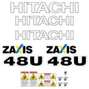 Hitachi ZX48U-5 Decals