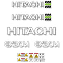 Hitachi EX30U Decals