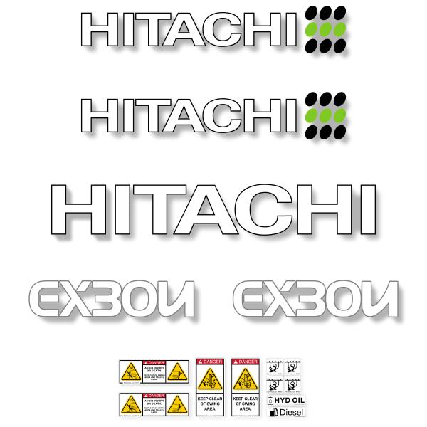 Hitachi EX30U Decals