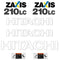 Hitachi ZX210-5 LC Decals