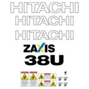 Hitachi ZX38U-5 Decals