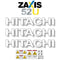 Hitachi ZX52U-3 Decals