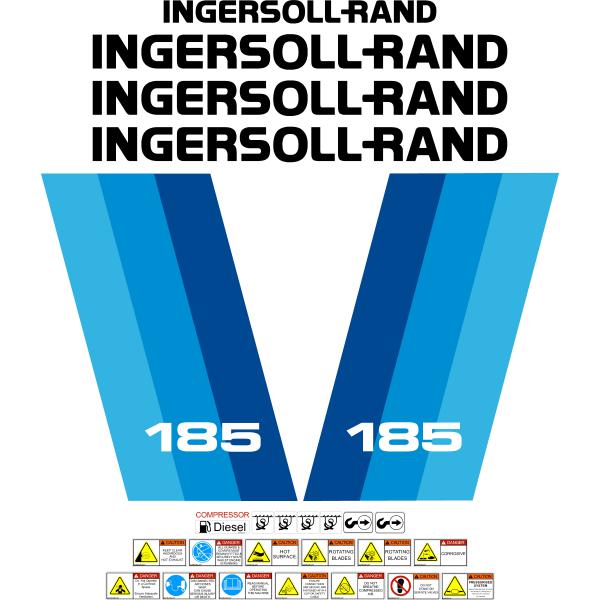 Ingersoll Rand IR P185 Decal Kit
