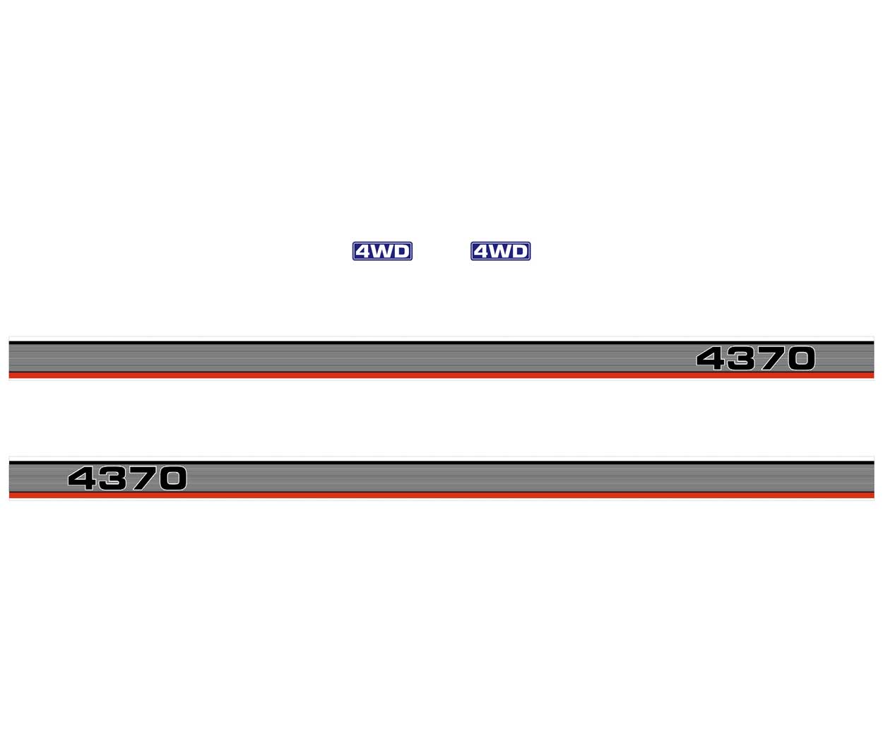 Iseki 4370 Decals