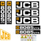 JCB 8085 ZTS Decals Stickers