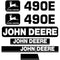 John Deere 490E Decals 