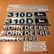 John Deere 310D Decal Sticker Set