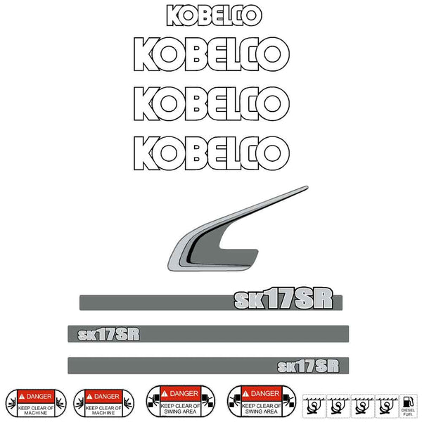 Kobelco SK17SR-5 Decals