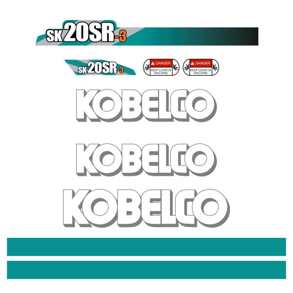 Kobelco SK20SR-3 Decals
