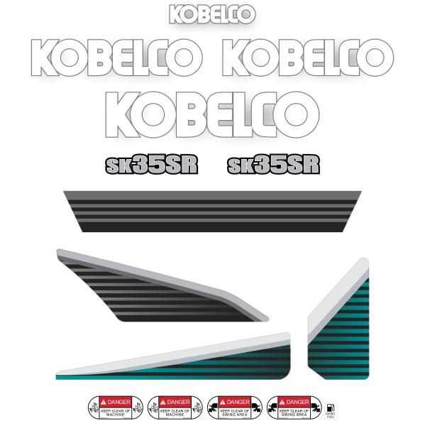 Kobelco SK35SR-6 Decals
