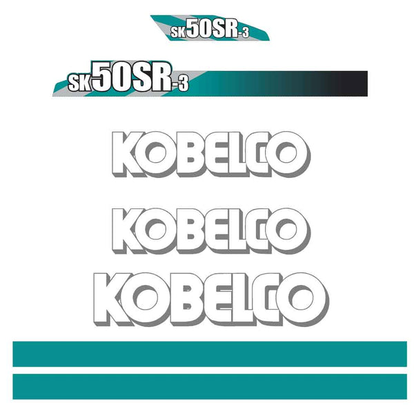 Kobelco SK50SR-3 Decals