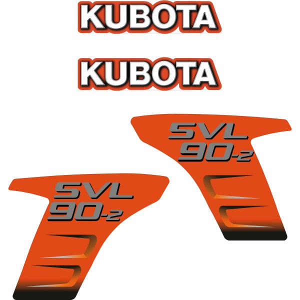 Kubota SVL90-2 Decal Kit