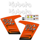 Kubota SVL75-2 Decals Later Style