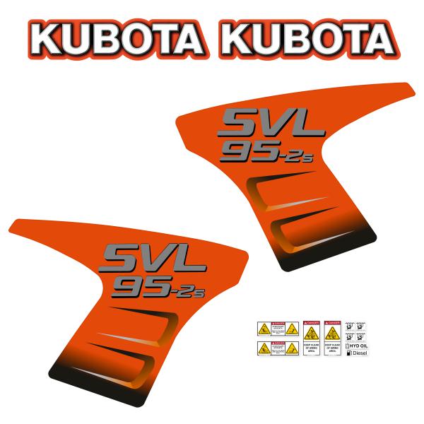 Kubota SVL95-2S Decals