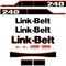 Link Belt 240 X2 Decals 