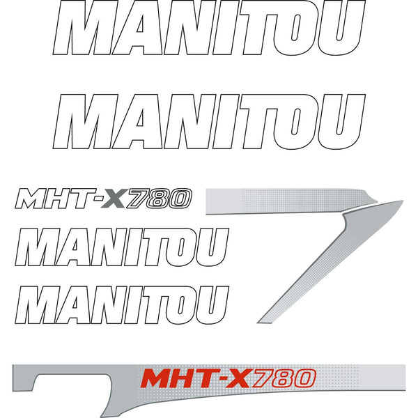 Manitou MHTX-780 Decals