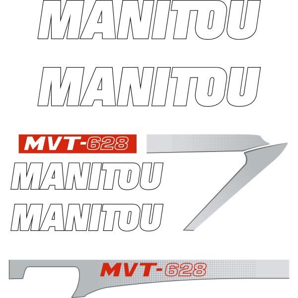 Manitou MVT-628 Decals
