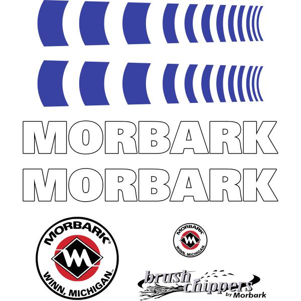 Morbark 2012 D Storm Decals