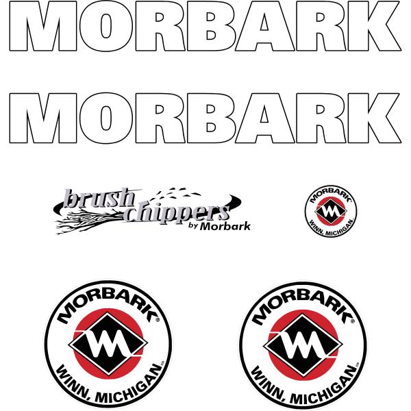 Moracks Sticker Morbark 290 Decal Kit