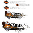 Morbark Beever M17RX Decal Kit - Wood Chipper