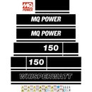 Multiquip DCA150 Generator Decals