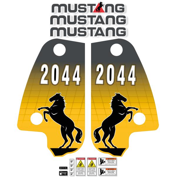 Mustang 2044 Decals