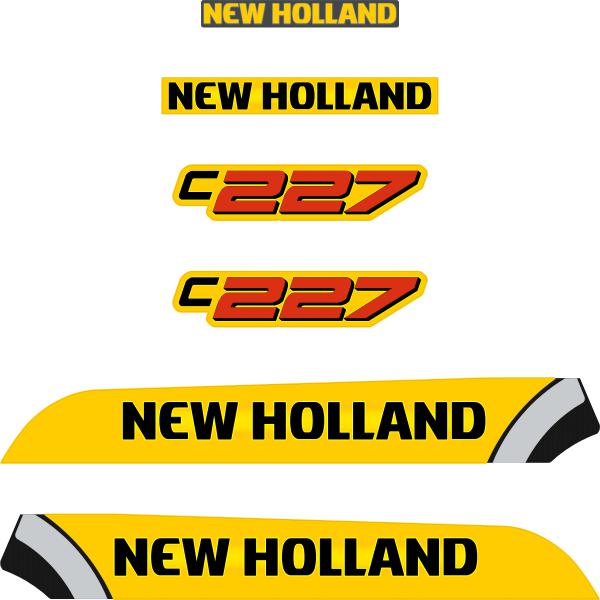 New Holland C227 Decals