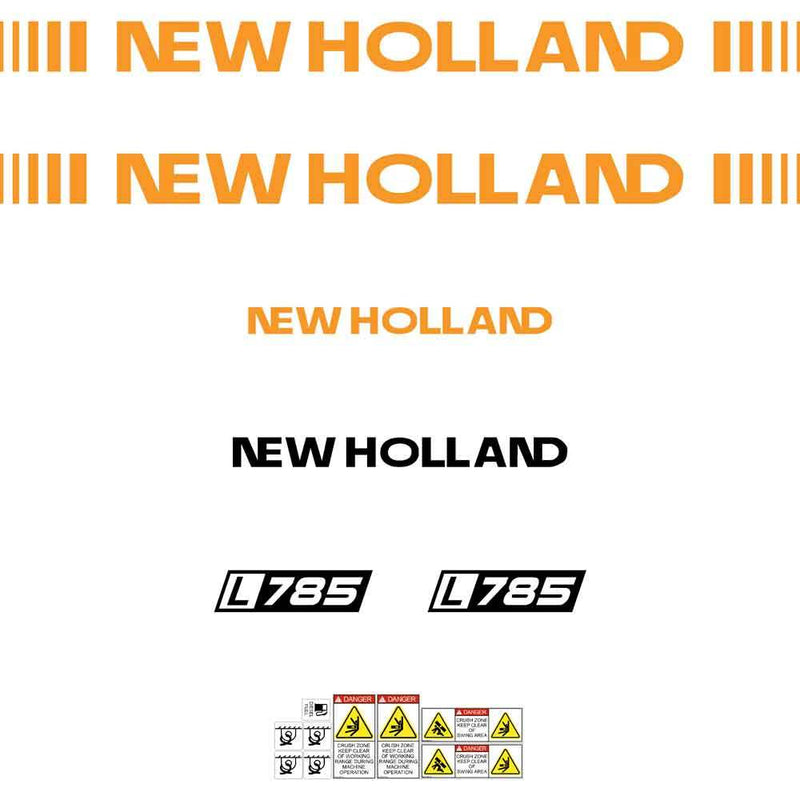New Holland L785 Decals Stickers