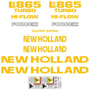 New Holland LX865 Decals Stickers