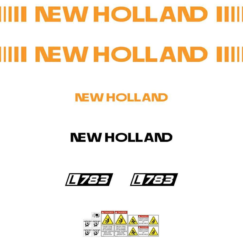 New Holland L783 Decals Stickers