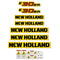 New Holland E30SR Decals