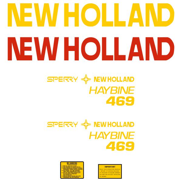 New Holland 469 Hayliner Decals