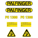 Palfinger PC1300 Decals Stickers Kit