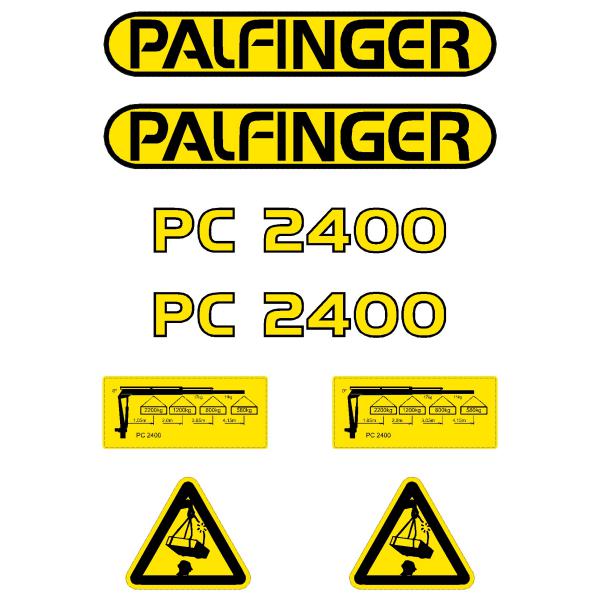 Palfinger PC2400 Decals